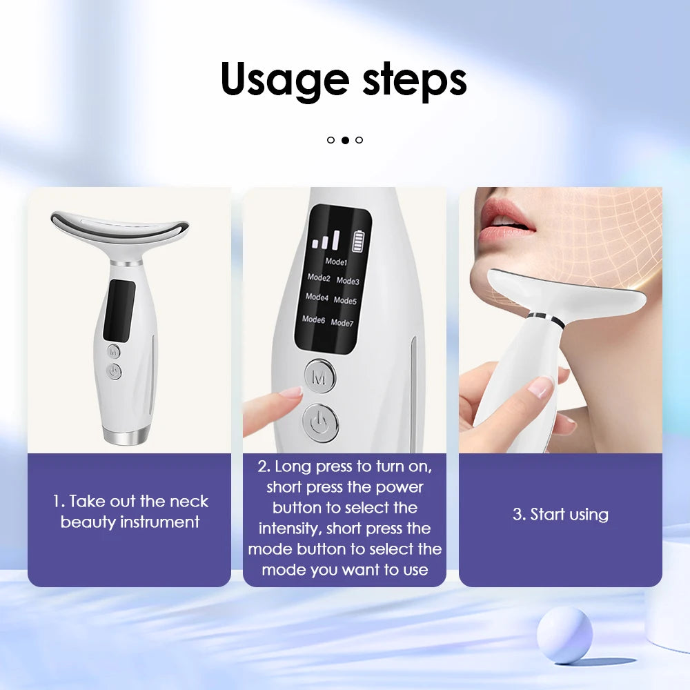 Ansiktsmassage – Fastare hud med LED-ljus