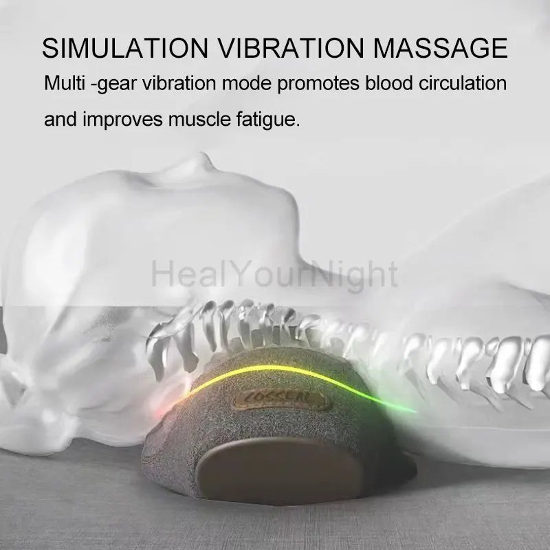 Massagedyna – Nackavslappning med värme & stretch