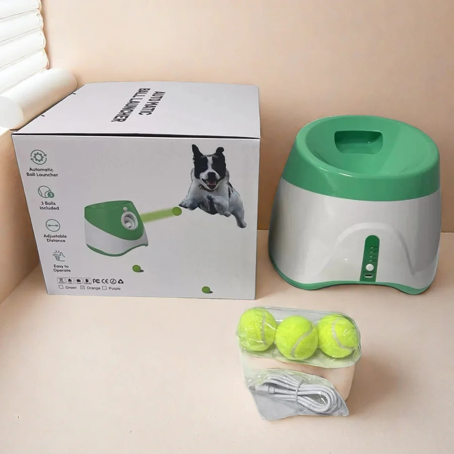 Hundbollskanon – Automatisk lek och motion