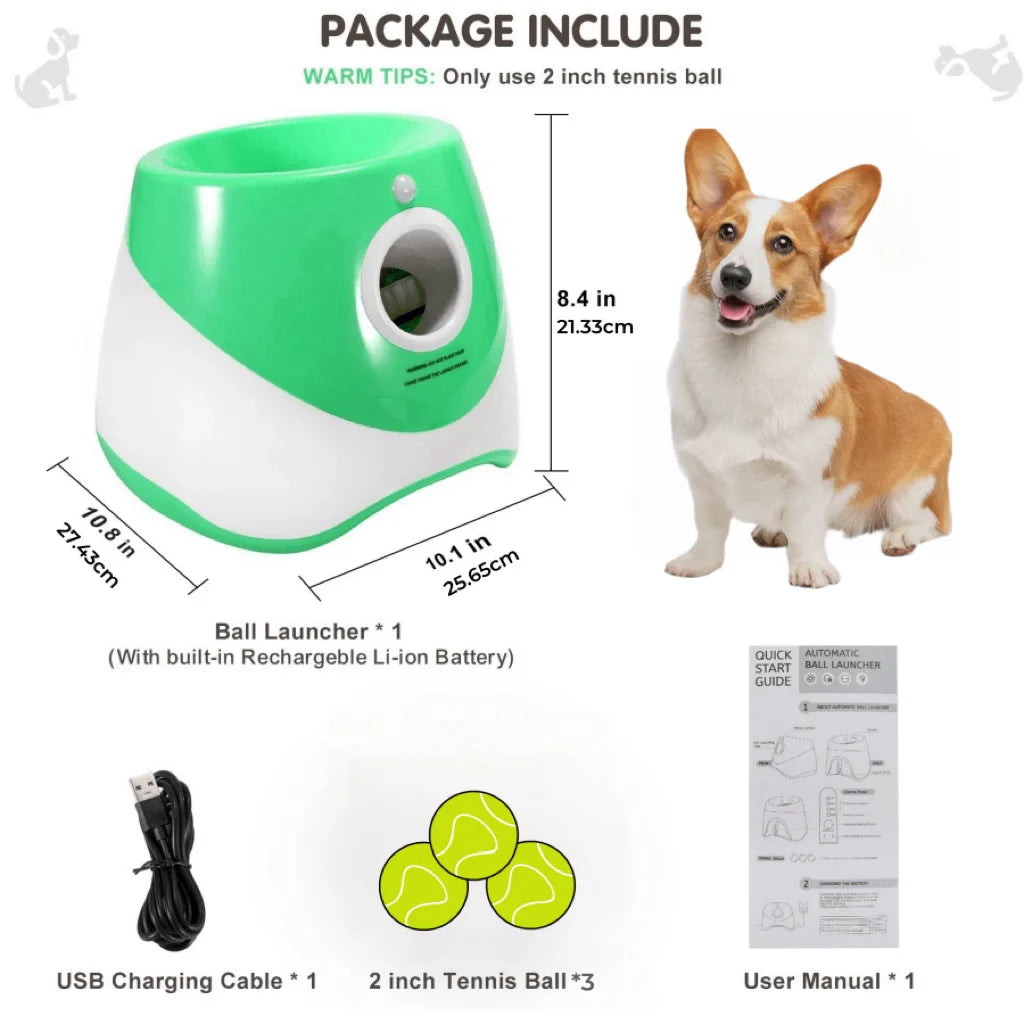 Hundbollskanon – Automatisk lek och motion