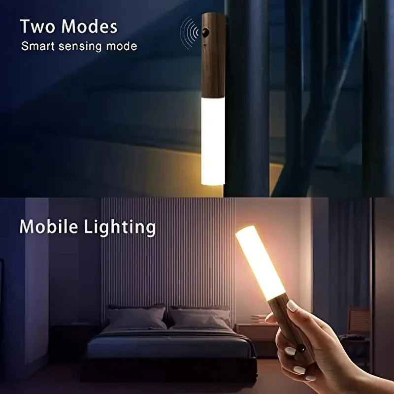 LED-nattlampa – rörelsestyrd trygghet