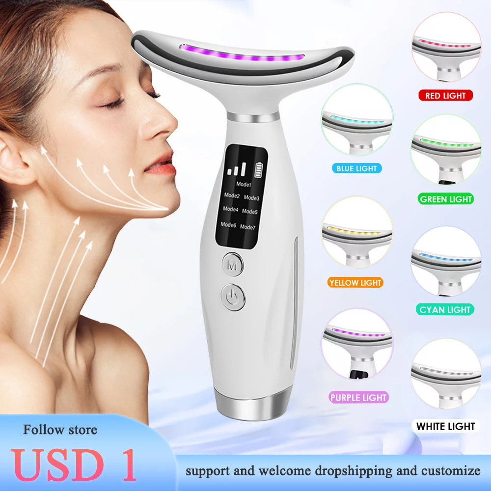 Ansiktsmassage – Fastare hud med LED-ljus