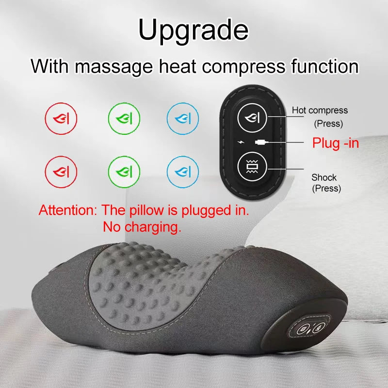 Massagedyna – Nackavslappning med värme & stretch