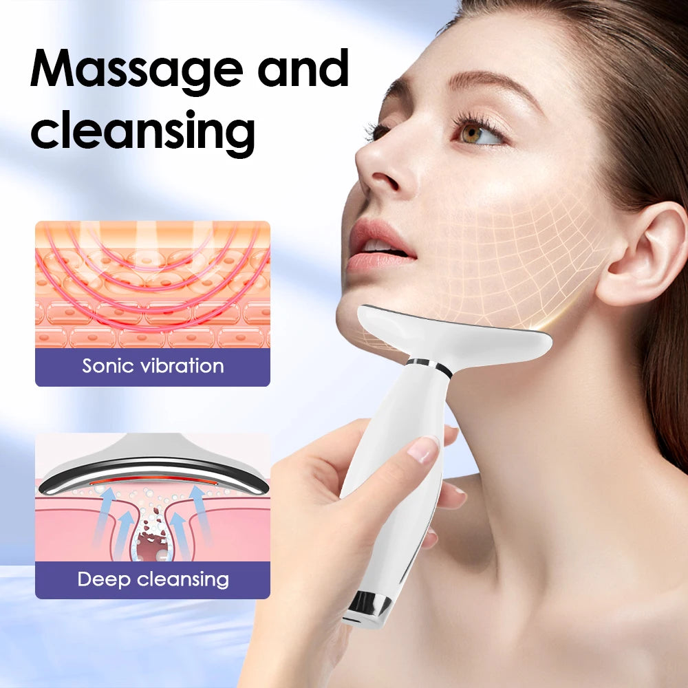Ansiktsmassage – Fastare hud med LED-ljus