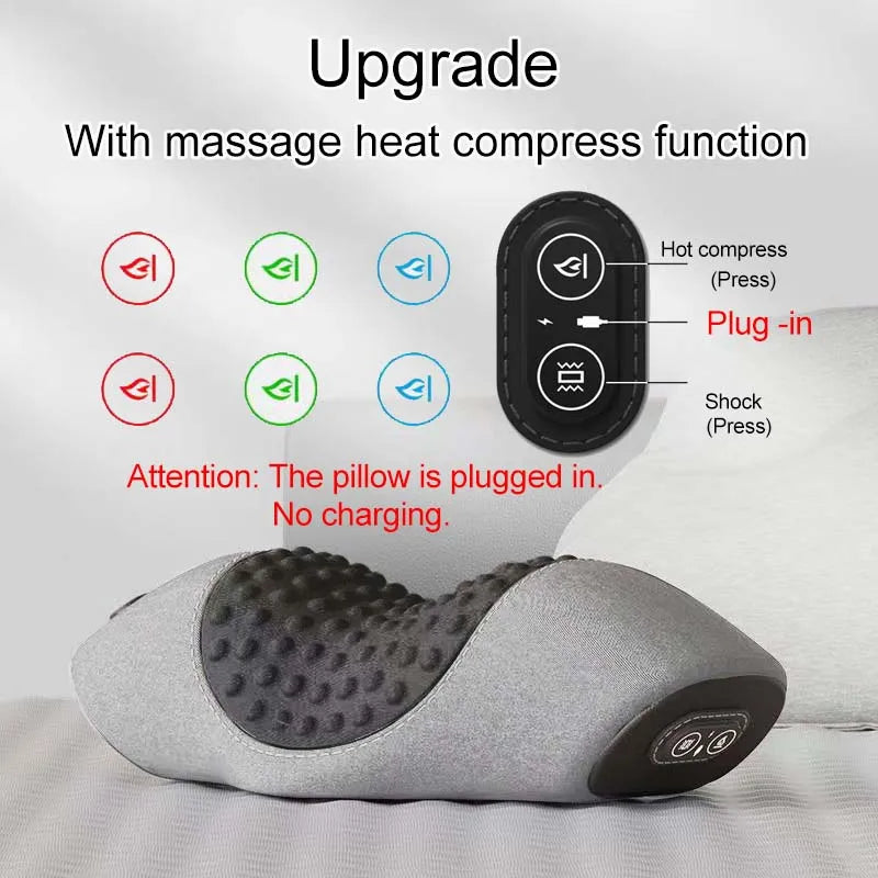 Massagedyna – Nackavslappning med värme & stretch