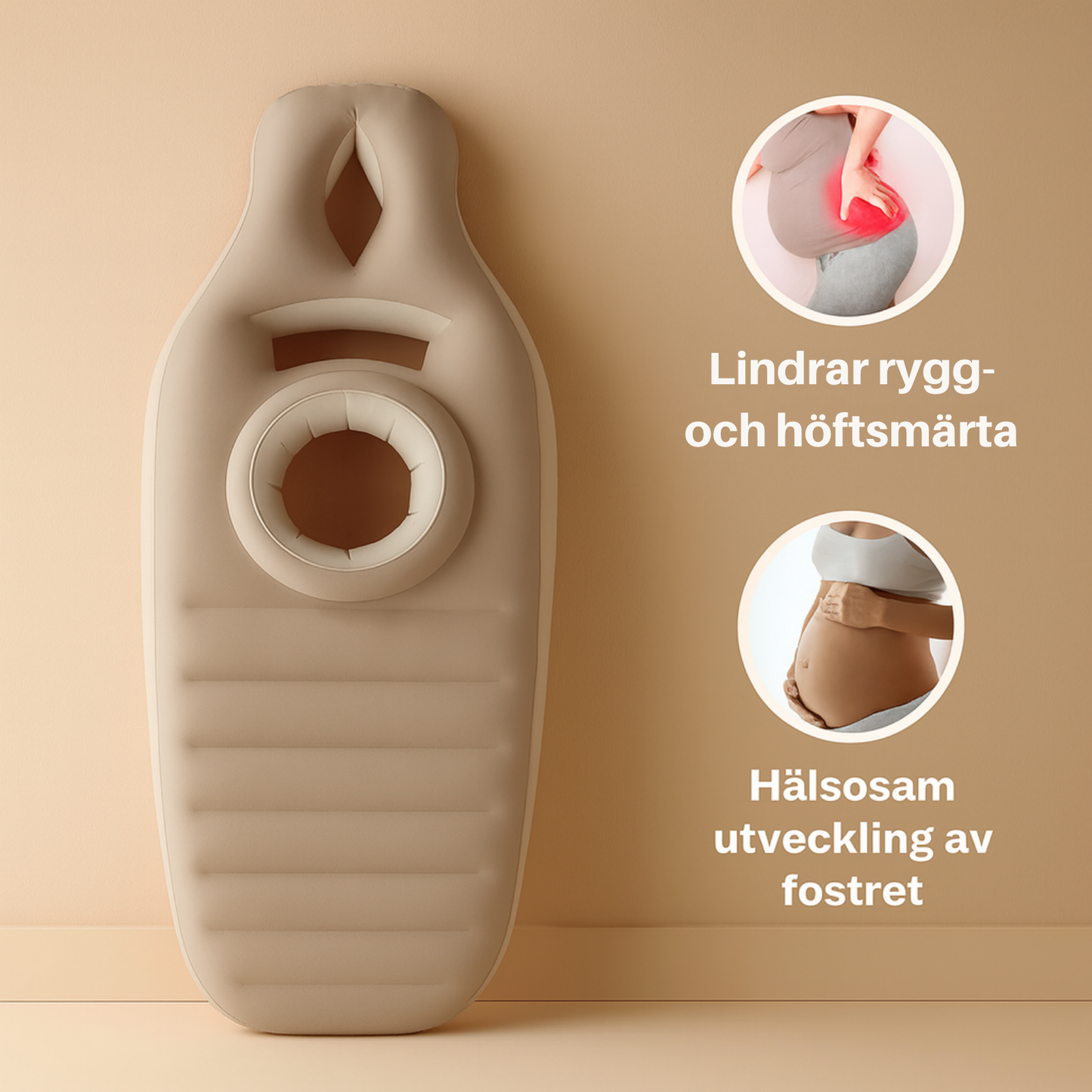 BellyFloat™ – Gravidmadrass med magutrymme