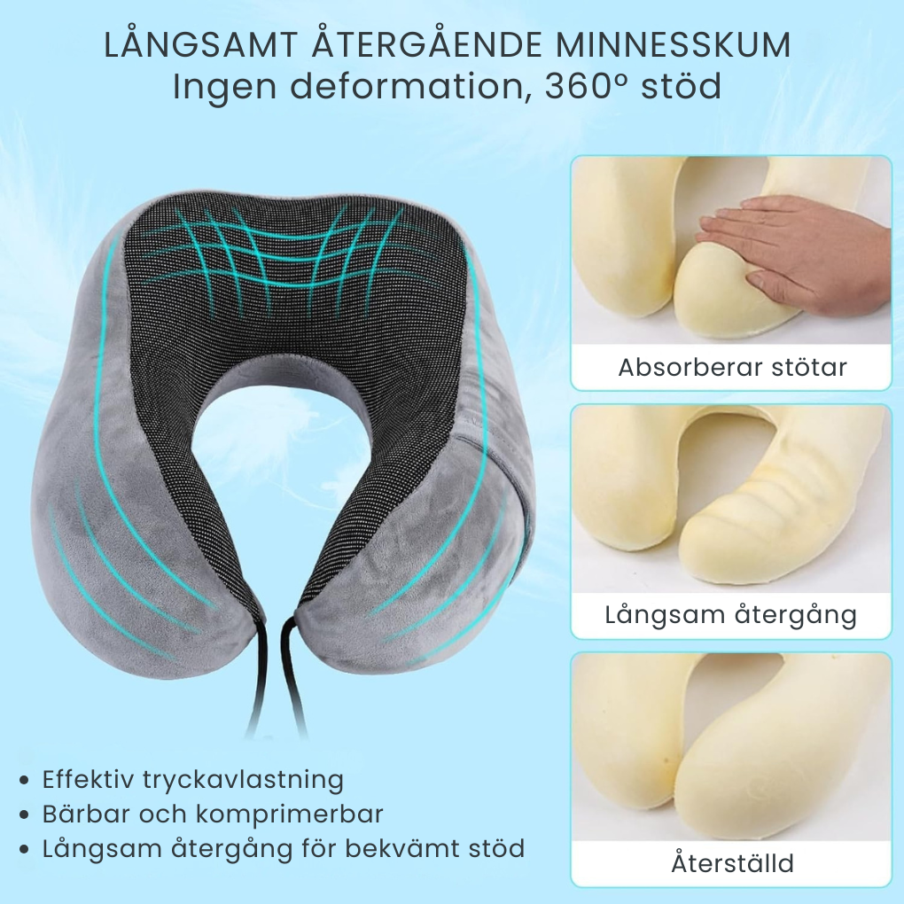 Nackkudde – Mjuk komfort för resa & vila