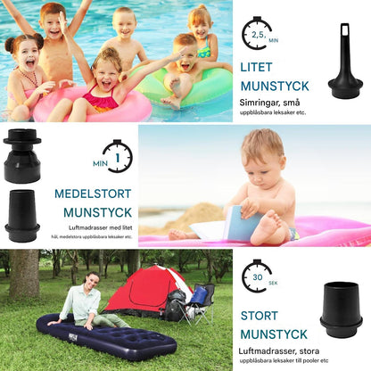 Luftpump – Smidig bärbar lösning för camping