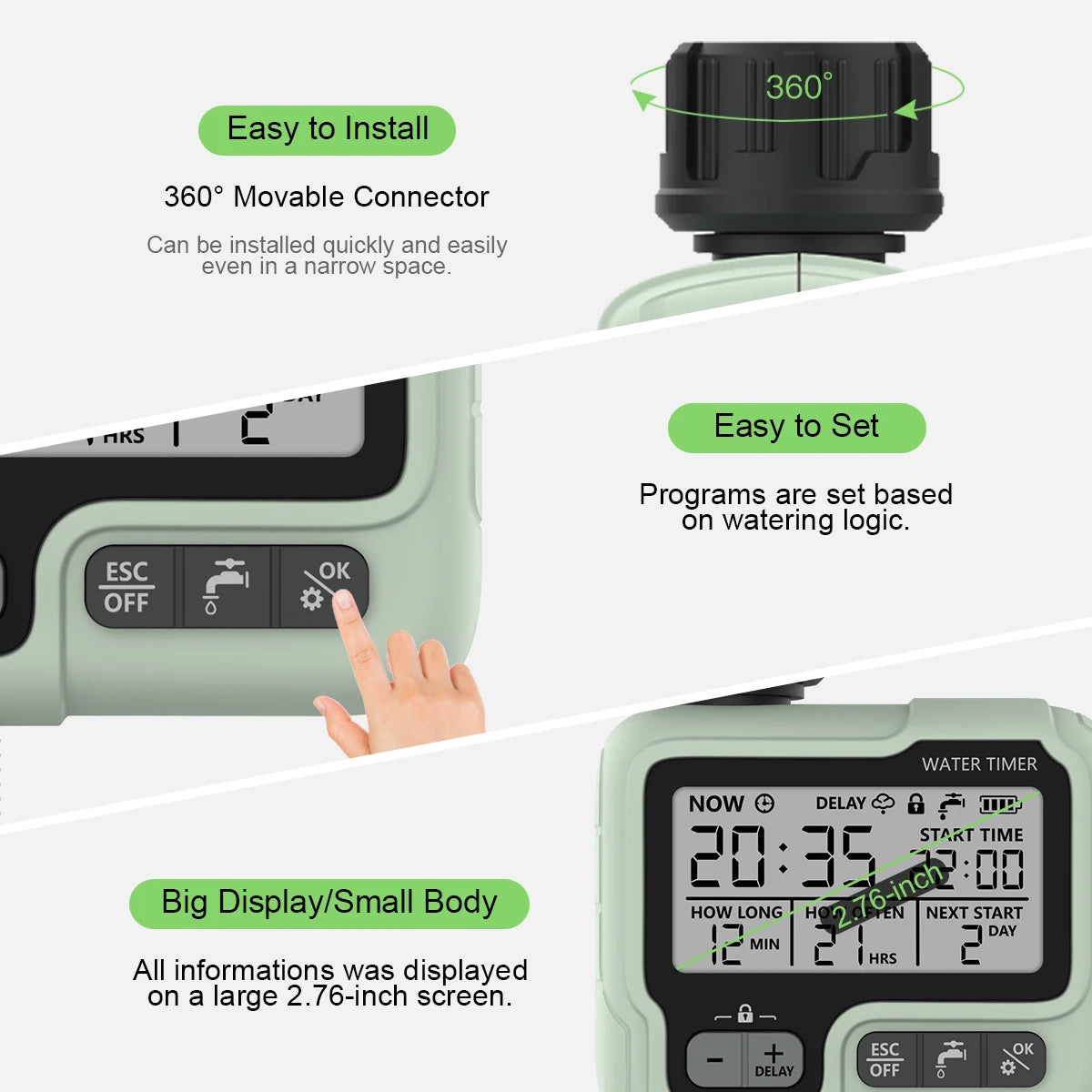 AquaSmart™ HCT-322 – Automatisk bevattning
