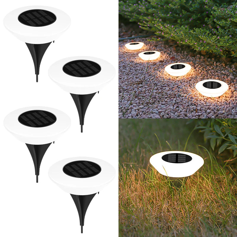 Solcellsbelysning – stilren lampa för trädgård