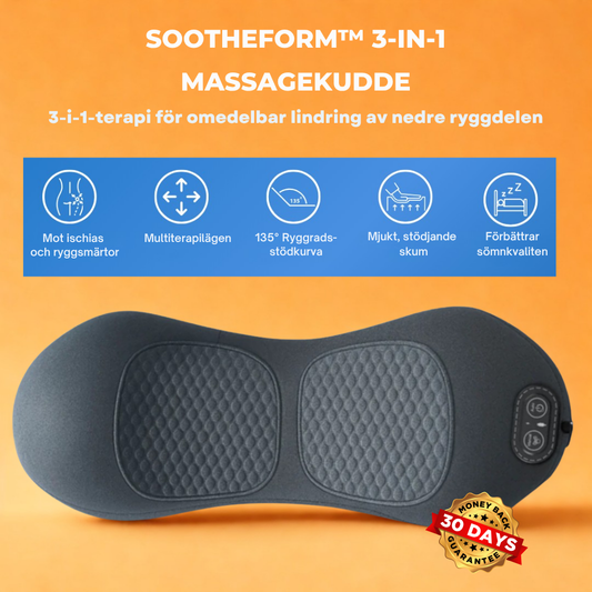 SootheForm™ 3-i-1 Massagekudde