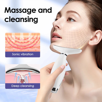 Ansiktsmassage – Fastare hud med LED-ljus