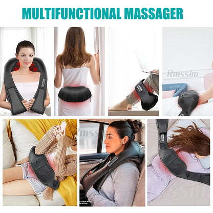 Shiatsu Massagedyna – Djupt lugn för nacke & rygg