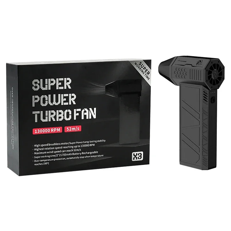 Turbo Jet Fläkt – Kraft i fickformat