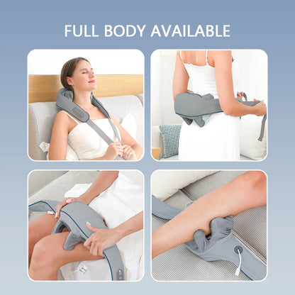 Nack- och axelmassagerare – Kraftfull och tyst